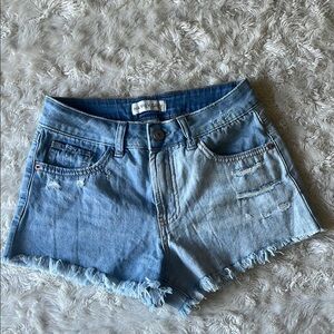 Happily Grey Blue Jean Shorts with Classic Style Woman’s Size‎ 2 or 1/25